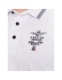 Aeronautica Militare Тениска с яка и копчета 231PO1673P191 Бял Slim Fit - Pepit.bg