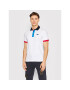 Aeronautica Militare Тениска с яка и копчета 221PO1601P208 Бял Slim Fit - Pepit.bg