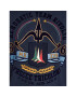 Aeronautica Militare Тишърт 232TS2152J597 Тъмносин Regular Fit - Pepit.bg