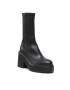 AGL Ботуши Tiggy Stretch 12038/22 Черен - Pepit.bg