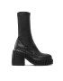 AGL Ботуши Tiggy Stretch 12038/22 Черен - Pepit.bg