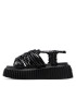AGL Сандали Alice Flatform D642072PQKE1581013 Черен - Pepit.bg