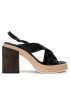 AGL Сандали Surin Sandal D668006PDSOFTY0000 Черен - Pepit.bg