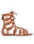 Alberta Ferretti Сандали 22152A6339 8002 Кафяв - Pepit.bg