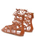 Alberta Ferretti Сандали 22152A6339 8002 Кафяв - Pepit.bg