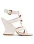 Alberta Ferretti Сандали 23151A6306 8003 Бял - Pepit.bg