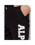 Alpha Industries Долнище анцуг Big Letters 126343 Черен Regular Fit - Pepit.bg