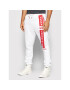 Alpha Industries Долнище анцуг Defense 198372 Бял Regular Fit - Pepit.bg