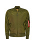 Alpha Industries Яке бомбър Ma-1 191103 Зелен Regular Fit - Pepit.bg