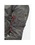 Alpha Industries Яке бомбър MA-1 191118 Сив Slim Fit - Pepit.bg