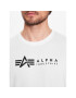 Alpha Industries Комплект 2 тишъртки Alpha Label 118534 Бял Regular Fit - Pepit.bg