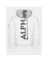 Alpha Industries Пухено яке Ma-1 ZH Back Print 118107 Бял Regular Fit - Pepit.bg