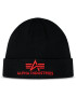 Alpha Industries Шапка 3D Beanie 168910 Черен - Pepit.bg