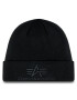 Alpha Industries Шапка 3D Beanie 168910 Черен - Pepit.bg