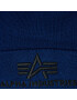 Alpha Industries Шапка 3D Beanie 168910 Син - Pepit.bg