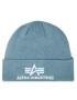 Alpha Industries Шапка 3D Beanie 168910 Син - Pepit.bg