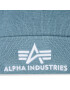 Alpha Industries Шапка 3D Beanie 168910 Син - Pepit.bg