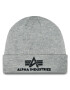 Alpha Industries Шапка 3D Beanie 168910 Сив - Pepit.bg