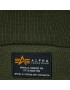 Alpha Industries Шапка Crew Beanie 128924 Зелен - Pepit.bg