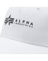 Alpha Industries Шапка с козирка 126912 Бял - Pepit.bg