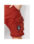Alpha Industries Шорти от плат Crew 186209 Червен Regular Fit - Pepit.bg