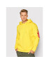Alpha Industries Суитшърт 118336 Жълт Regular Fit - Pepit.bg