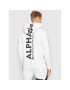 Alpha Industries Суитшърт Back Print 178318 Бял Regular Fit - Pepit.bg