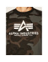 Alpha Industries Суитшърт Basic 178302C Зелен Regular Fit - Pepit.bg