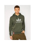 Alpha Industries Суитшърт Basic 178312 Зелен Regular Fit - Pepit.bg