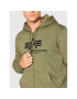 Alpha Industries Суитшърт Basic 178325 Зелен Regular Fit - Pepit.bg