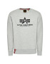 Alpha Industries Суитшърт Basic Sweater 178302 Сив Regular Fit - Pepit.bg