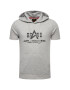 Alpha Industries Суитшърт Basic T Hooded 126507 Сив Regular Fit - Pepit.bg