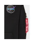 Alpha Industries Суитшърт Dark Side 108337 Черен Relaxed Fit - Pepit.bg