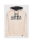 Alpha Industries Суитшърт Foam Print 143302 Бежов Regular Fit - Pepit.bg