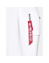 Alpha Industries Суитшърт Label 118312 Бял Regular Fit - Pepit.bg