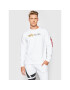 Alpha Industries Суитшърт Label Foil Print 118312FP Бял Regular Fit - Pepit.bg