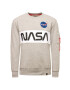 Alpha Industries Суитшърт Nasa 178308 Сив Regular Fit - Pepit.bg