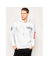 Alpha Industries Суитшърт Nasa Rs Hoody 198313 Бял Regular Fit - Pepit.bg