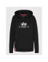 Alpha Industries Суитшърт New Basic 196032 Черен Regular Fit - Pepit.bg