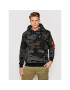 Alpha Industries Суитшърт Print Camo 178318C Сив Regular Fit - Pepit.bg