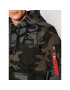 Alpha Industries Суитшърт Print Camo 178318C Сив Regular Fit - Pepit.bg