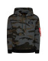 Alpha Industries Суитшърт Print Camo 178318C Сив Regular Fit - Pepit.bg