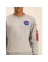 Alpha Industries Суитшърт Space Shuttle 178307 Сив Regular Fit - Pepit.bg