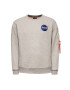 Alpha Industries Суитшърт Space Shuttle 178307 Сив Regular Fit - Pepit.bg