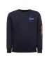 Alpha Industries Суитшърт Space Shuttle 178307 Тъмносин Regular Fit - Pepit.bg