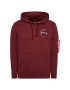 Alpha Industries Суитшърт Space Shuttle 178317 Бордо Regular Fit - Pepit.bg