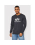 Alpha Industries Тениска с дълъг ръкав Basic 100510 Тъмносин Regular Fit - Pepit.bg