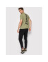 Alpha Industries Тишърт Backprint 128507 Зелен Regular Fit - Pepit.bg