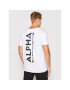 Alpha Industries Тишърт Backprint 128507CP Бял Regular Fit - Pepit.bg