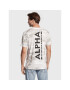 Alpha Industries Тишърт Backprint T Camo 128507C Бял Regular Fit - Pepit.bg